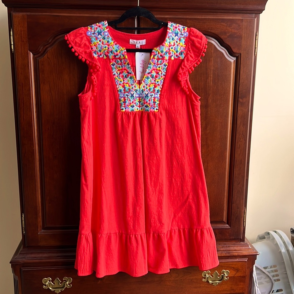 THML Embroidered Dress with Fabulous Detail